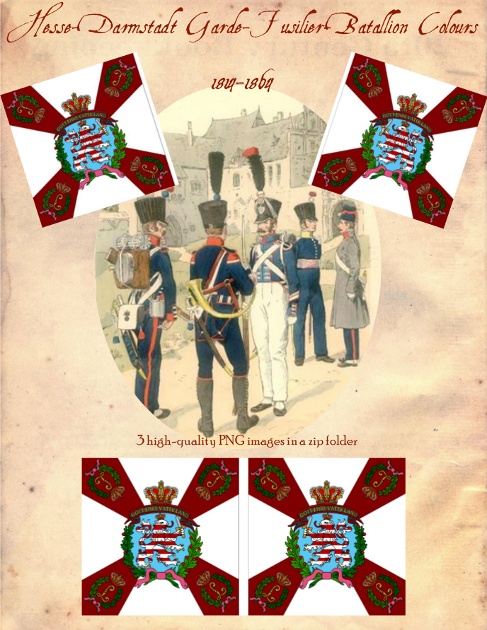 recherche informations sur infanterie HESSE DARMSTADT 1815 - Page 2 Garde_10