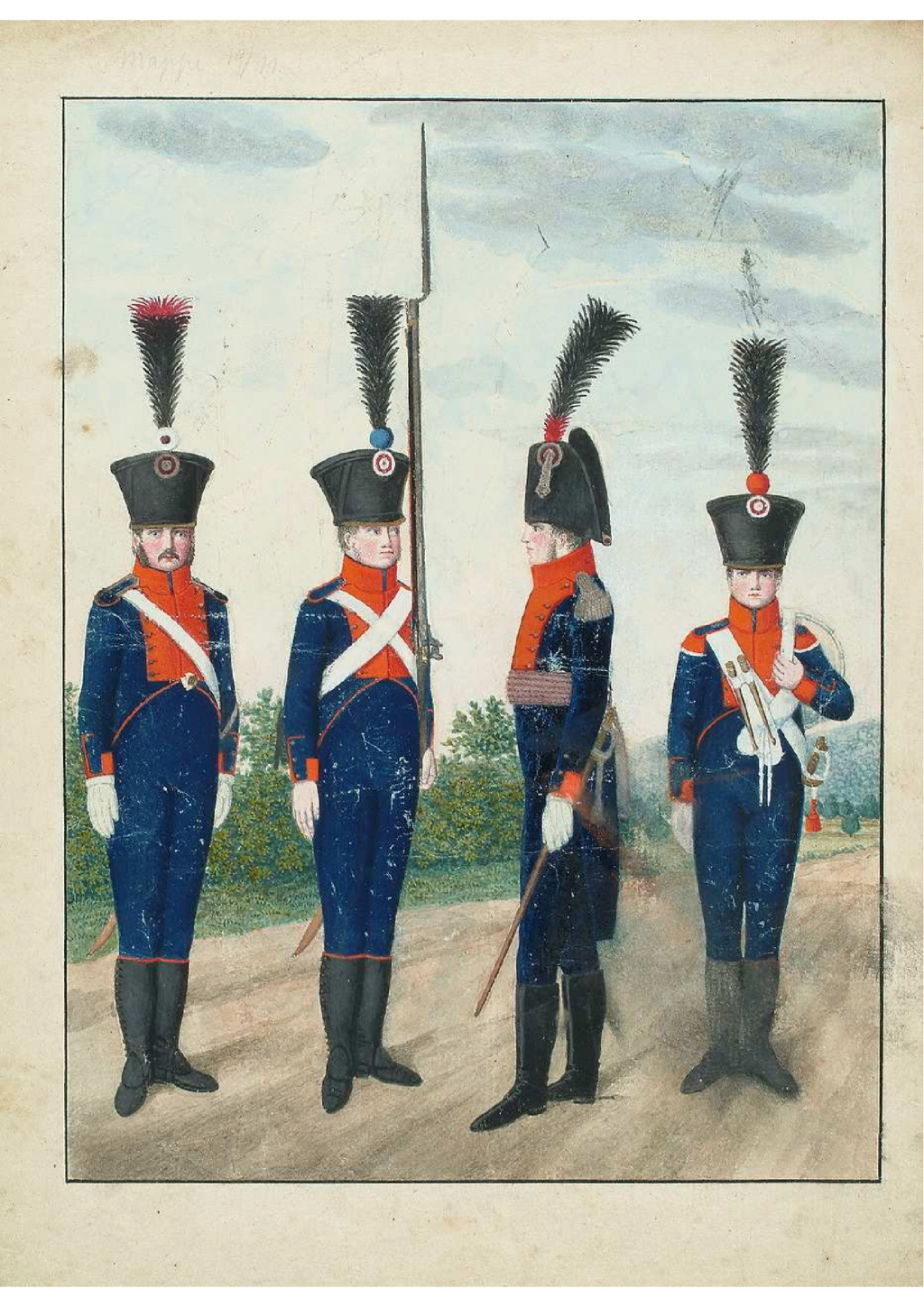 recherche informations sur infanterie HESSE DARMSTADT 1815 - Page 3 Grand-11