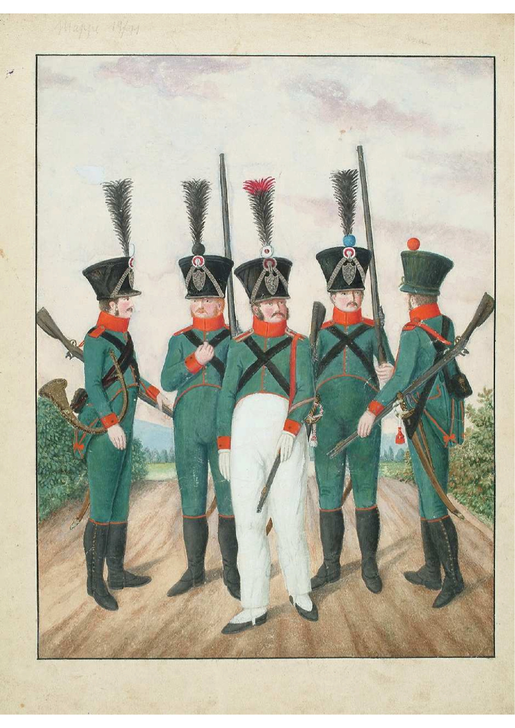 recherche informations sur infanterie HESSE DARMSTADT 1815 - Page 2 Grand_11