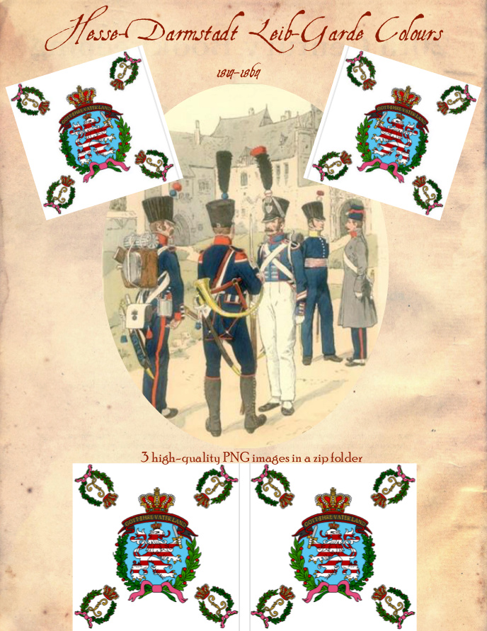 recherche informations sur infanterie HESSE DARMSTADT 1815 - Page 2 Leibga11