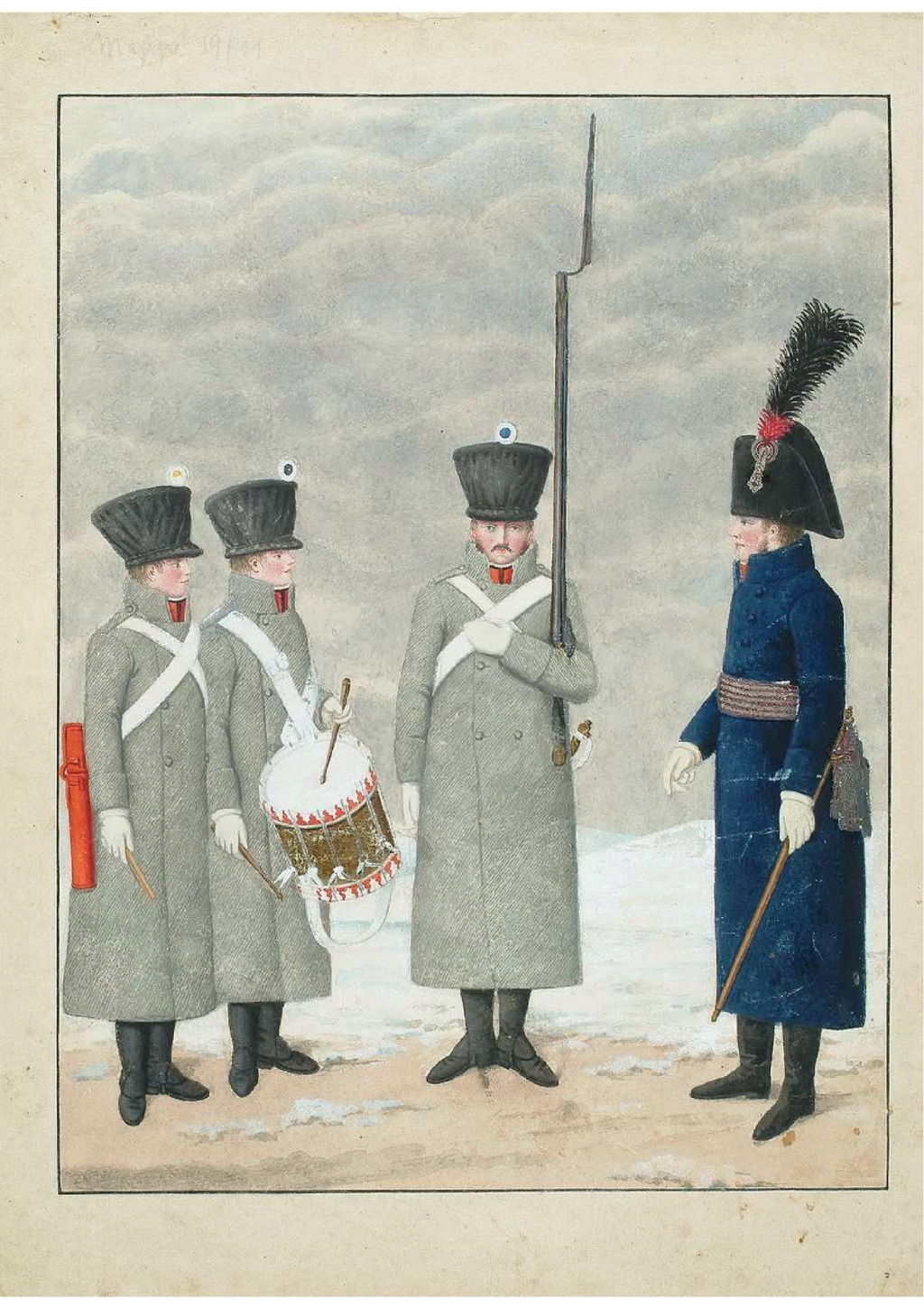 recherche informations sur infanterie HESSE DARMSTADT 1815 - Page 3 Regime13