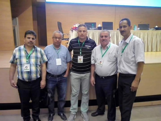 Cinq représentant cheminots participent au congrè national UGTA نادي الصنوبر الجزائر Sami_k11