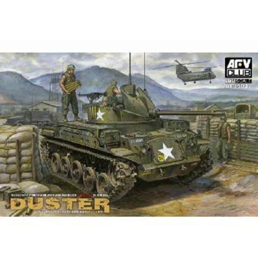 M42a1 duster afv 1/35 Us-m4210