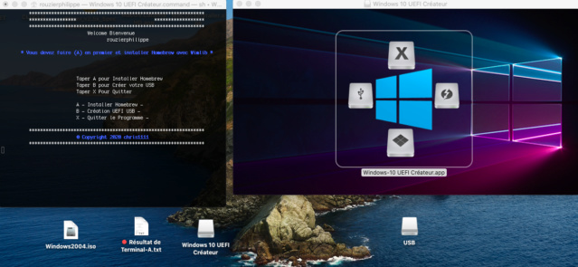 Windows 10 UEFI Créateur 145