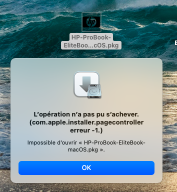 (resolu) erreur Install media HP Laptop OC Capt1241