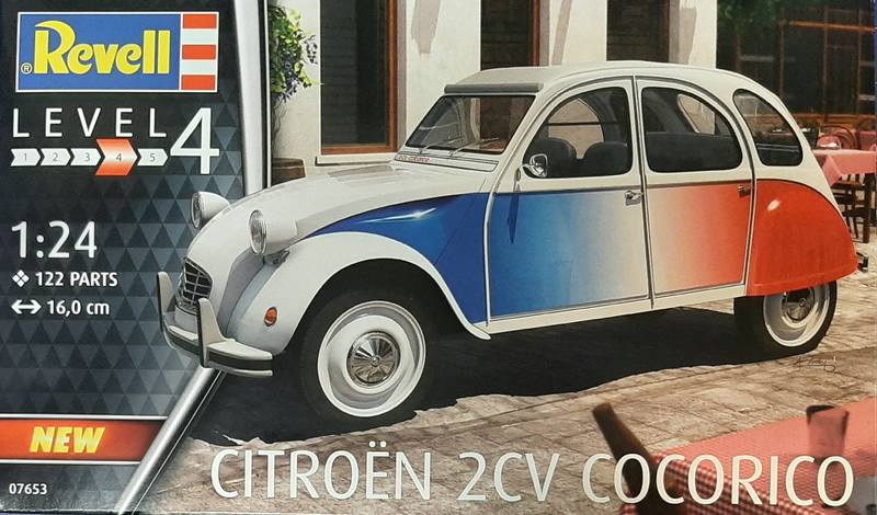Citroen 2CV COCORICO, Revell, 1/24 Comp1111