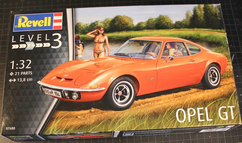 Opel GT, Revell, 1/32 (07680) Comp1177