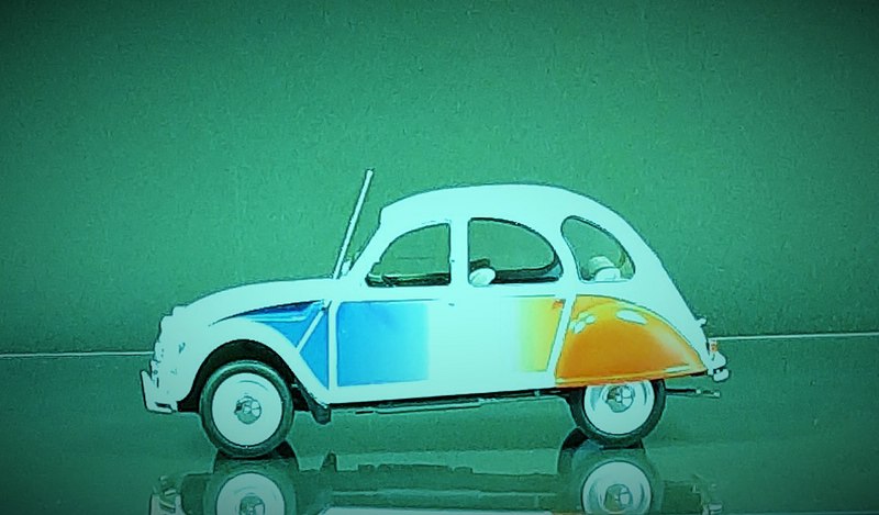 Citroen 2CV COCORICO, Revell, 1/24 Comp1316