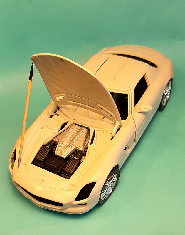 Mercedes-Benz SLS AMG, Revell, 1/24 (07100) Comp1568