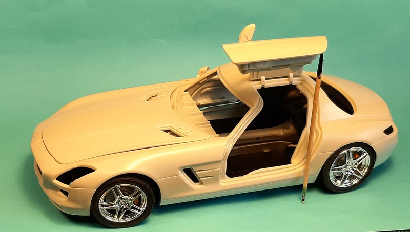 Mercedes-Benz SLS AMG, Revell, 1/24 (07100) Comp1569