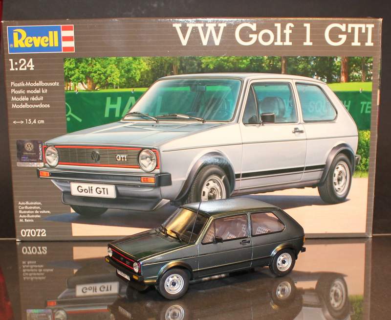VW Golf 1 GTI, Revell, 1/24 (07072) gebaut von Diwo Comp1787