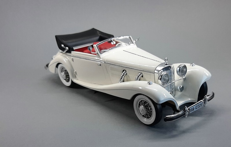 Mercedes-Benz 540 K Cabriolet A, 1/24, Revell (07001) Comp1884