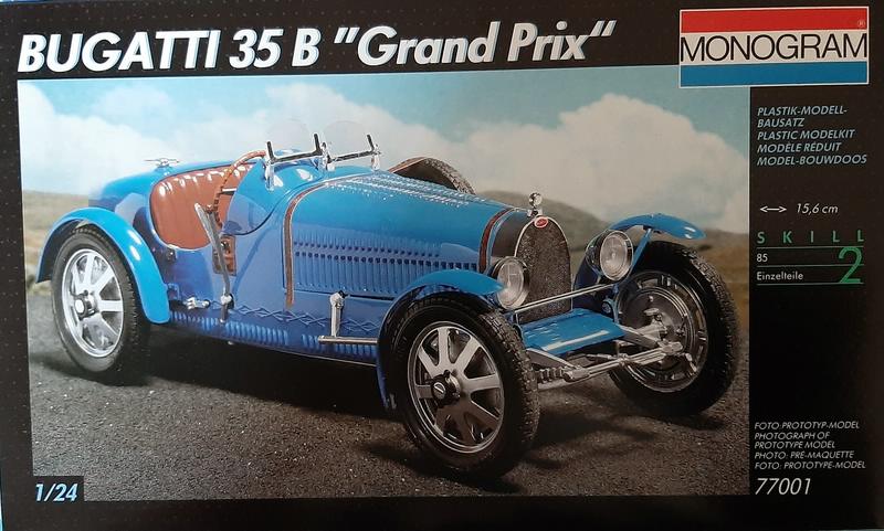 Bugatti 35 B "Grand Prix", Monogram 1/24 (77001) gebaut von Diwo58 Comp1936