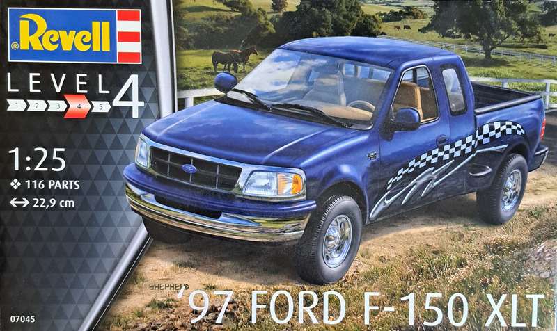  '97 Ford F-150 XLT, Revell, 1/25 (07045) Comp2194