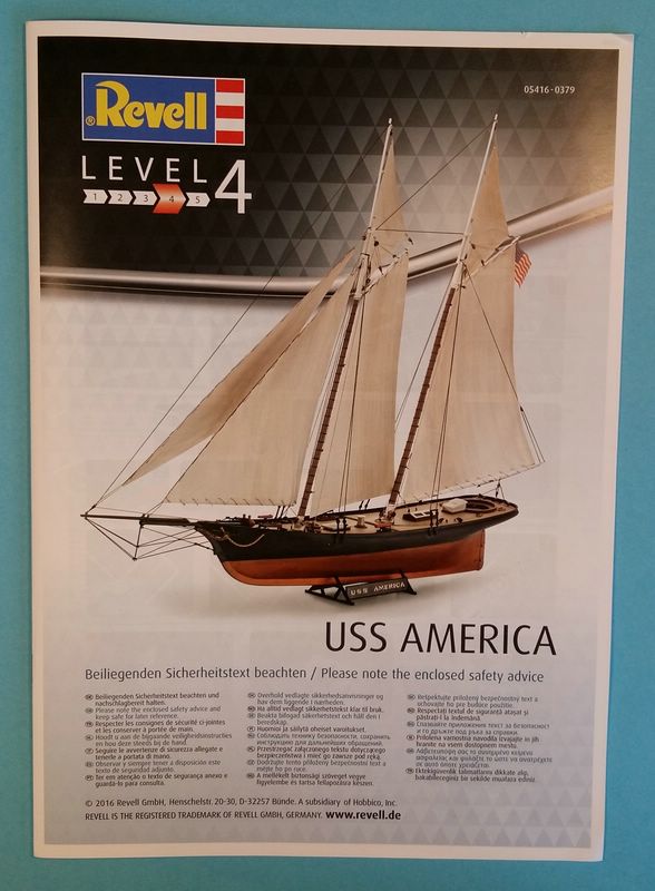 U.S.S. America 1/56 (05416) Revell Comp2507