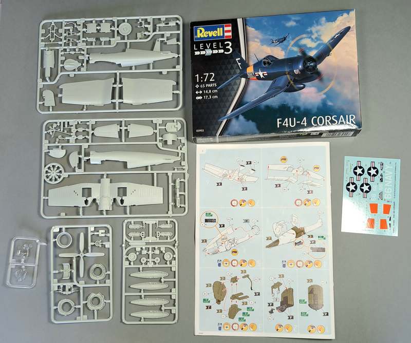 F4U-4 CORSAIR 1/72 Revell (03955) Comp2527