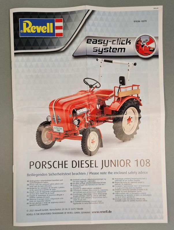 Porsche Diesel Junior 108 1/24 Revell (07820) Comp2609