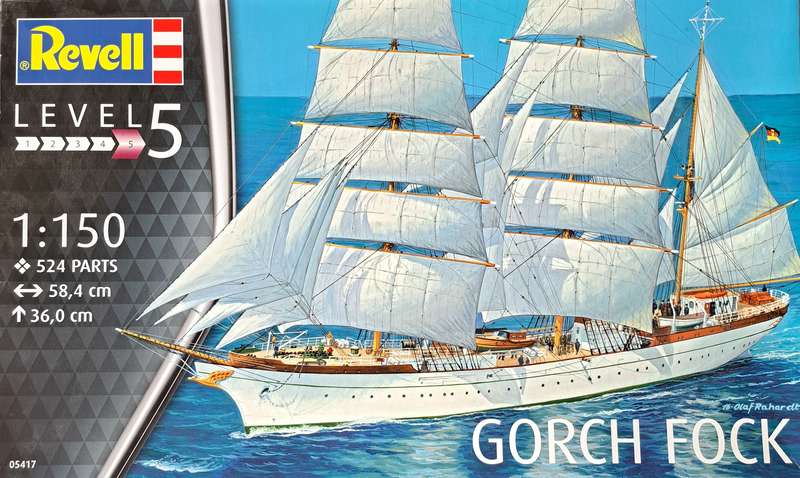 Gorch Fock 1/150 Revell (05417) Comp2693