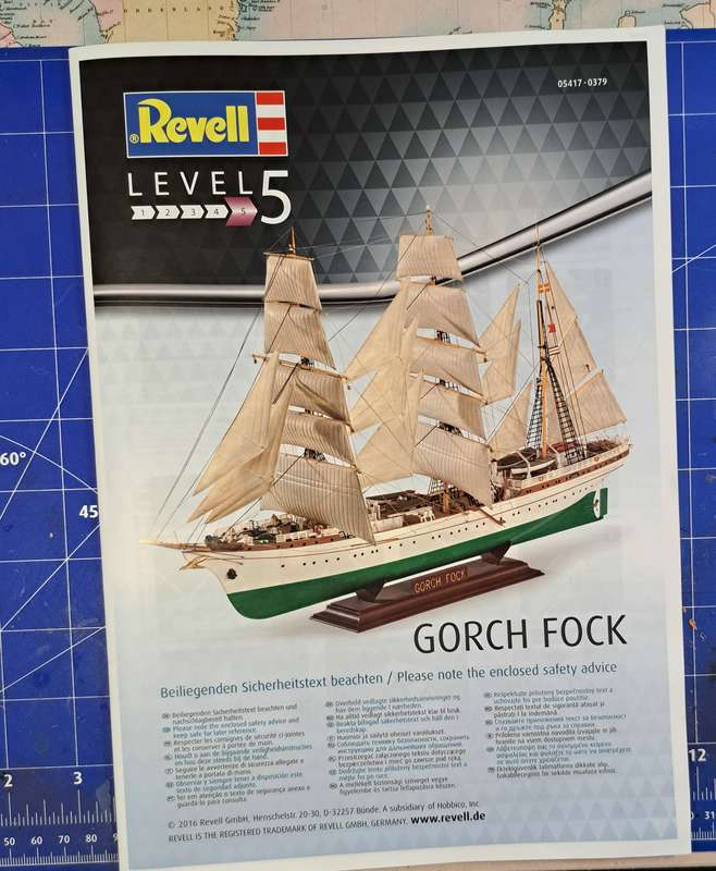 Gorch Fock 1/150 Revell (05417) Comp2702