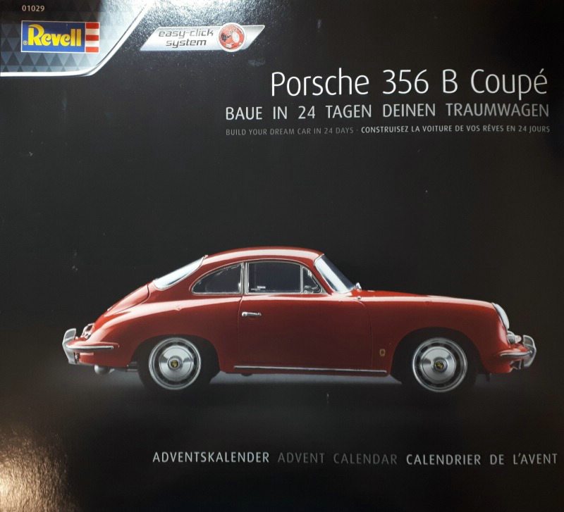 Porsche 356 B Coupe Adventskalender, 1/24, Revell (01029) Comp2823