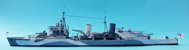 Kreuzer  HMS Belfast 1943 von JSC in 1/400 Comp_384