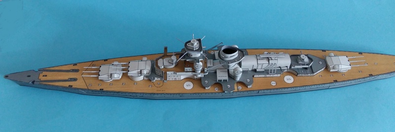 Schlachtschiff Scharnhorst von JSC in 1:400 gebaut von Diwo58 Comp_575