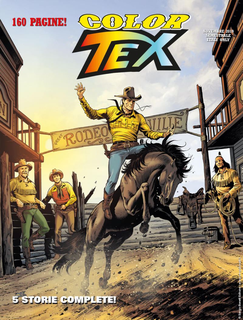 Teton Pass e altre storie ( Tex Color n. 16 ) Tc110