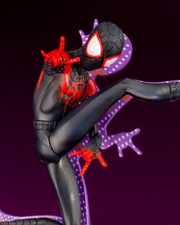 ARTFX Plus Spiderman Into The Spider-verse - Spiderman (Miles Morales Hero Suit)  15638614