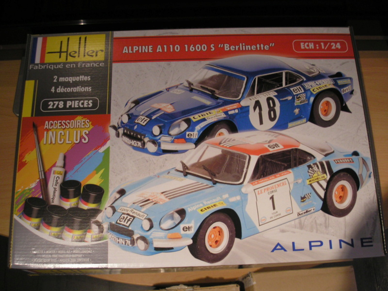 ALPINE A 110 S BERLINETTE 1/24ème Réf 80745 et 85745 Alpine15