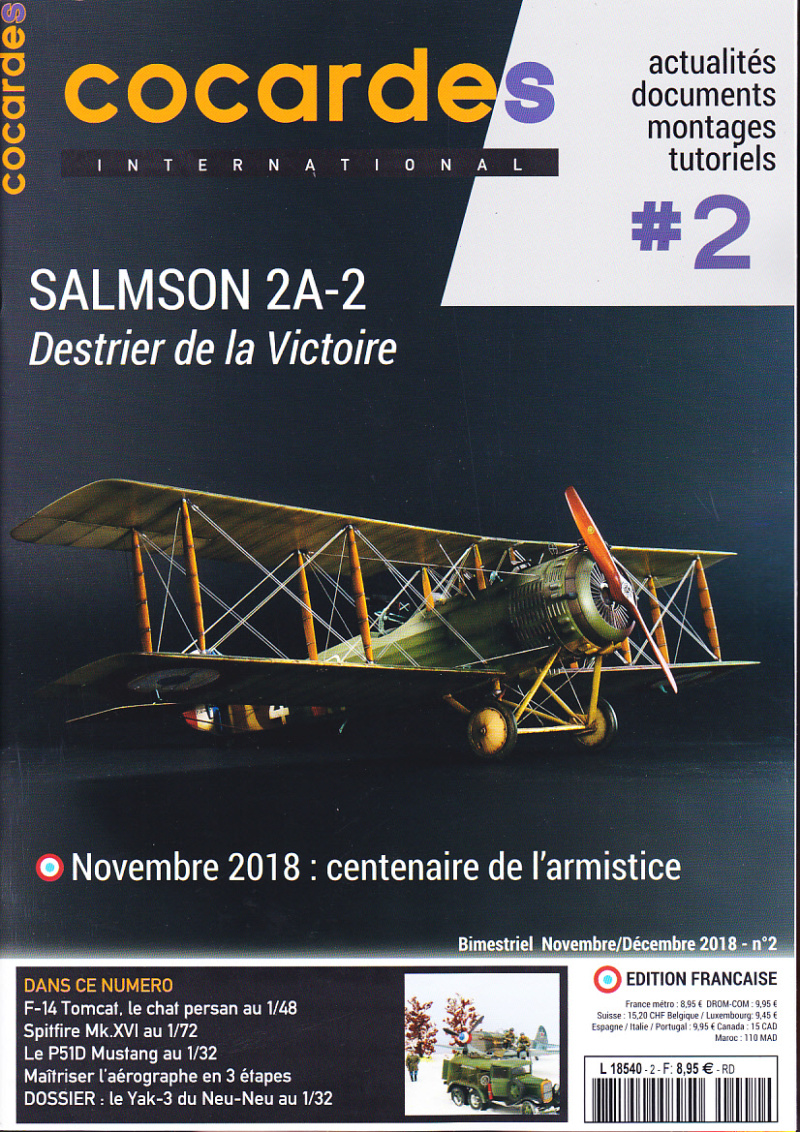 COCARDES INTERNATIONAL n°2 Novembre/Décembre 2018 Ci-211