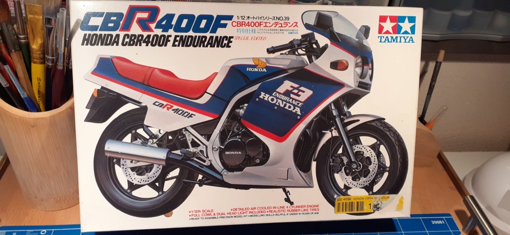 [TAMIYA] HONDA CBR 400F Endurance 1/12ème Réf 14039 Notice Honda_55