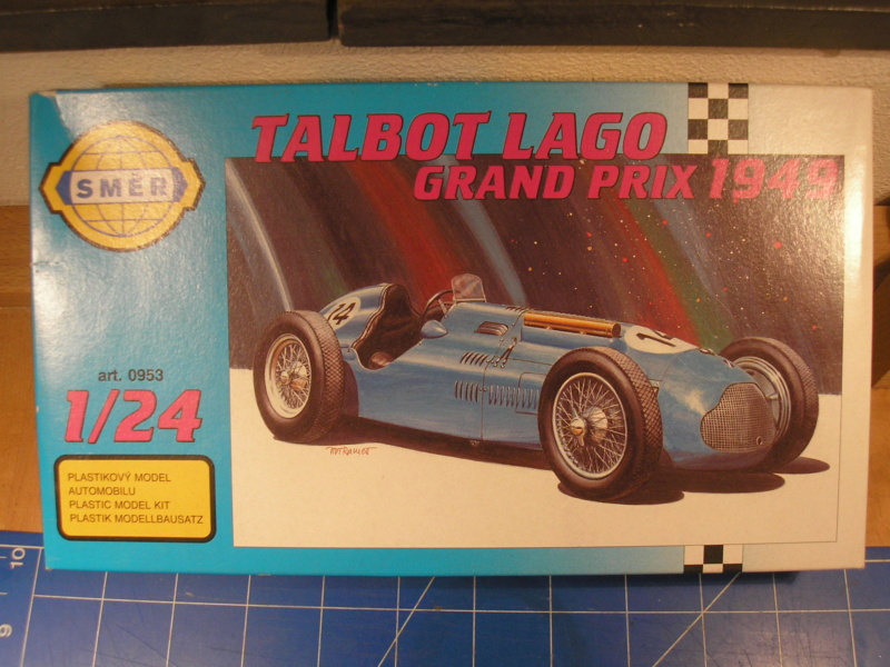 [SMER] TALBOT LAGO Grand Prix 1949 1/24ème Réf 0953 Talbot11