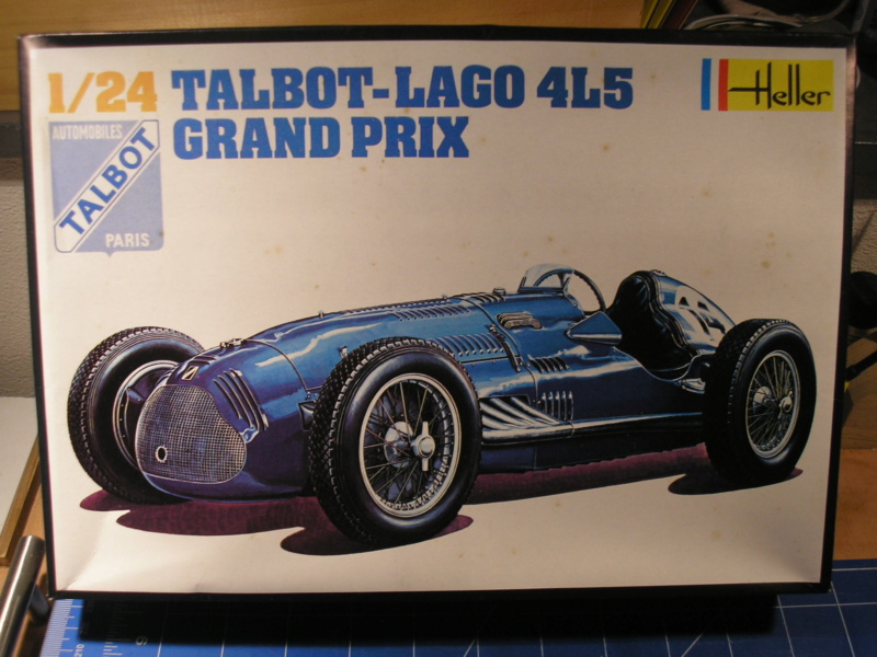 TALBOT LAGO 4L5 Grand Prix 1/24ème Réf 721 Talbot12