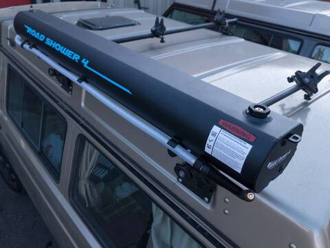 Douche cheap solaire van