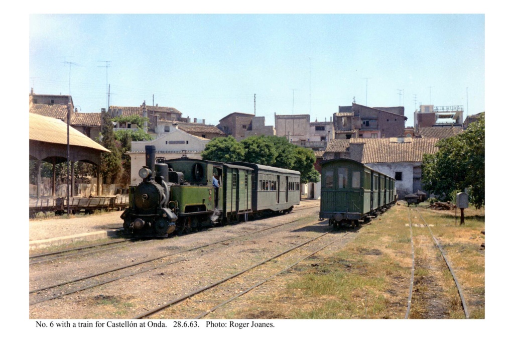 OGC  Compañía del Tranvía a vapor de Onda al Grao de Castellón de la Plana 49851711