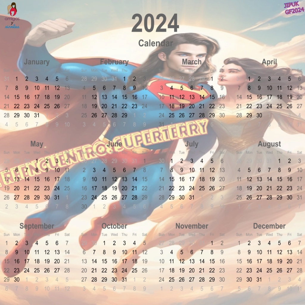   AMIGAS Y RIVALES ***** Calendario SuperTerry***** Imikim13