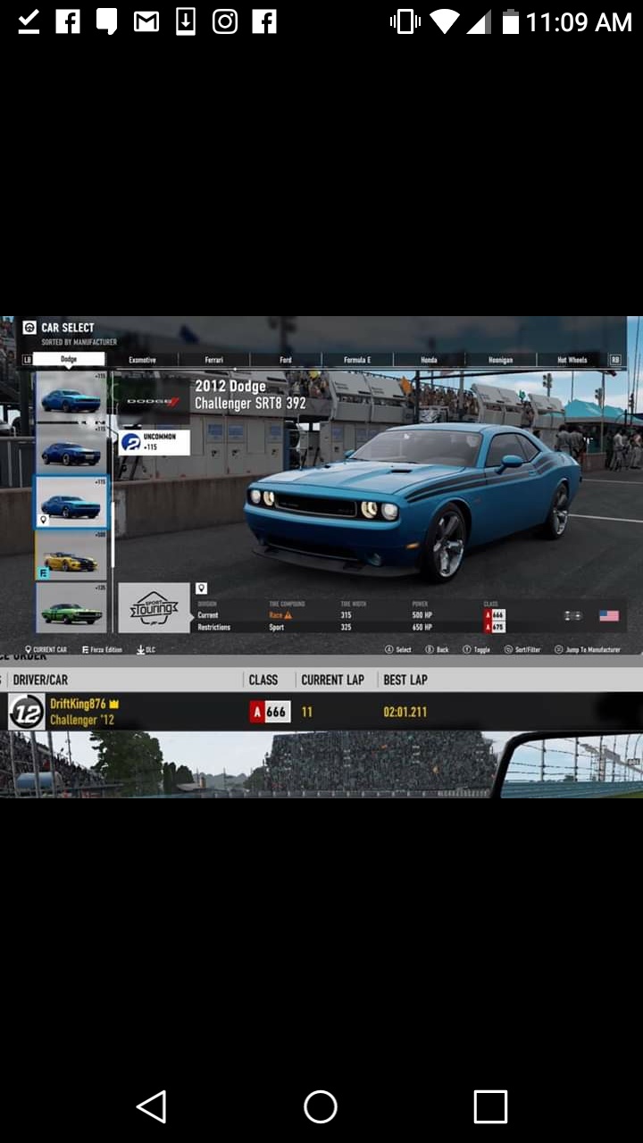 FM7 Time Attack | 500 HP (FWD/RWD/AWD) - Watkins Glenn Full Circuit ALT 20190519