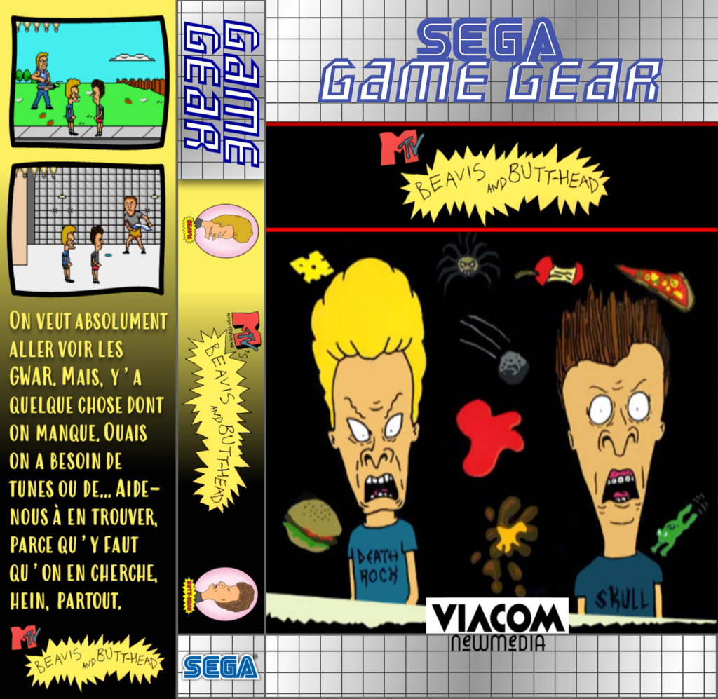 Jaquettes pour boitiers K7 (GB, GBA, GG, PSP... ) - Page 21 Beavis10