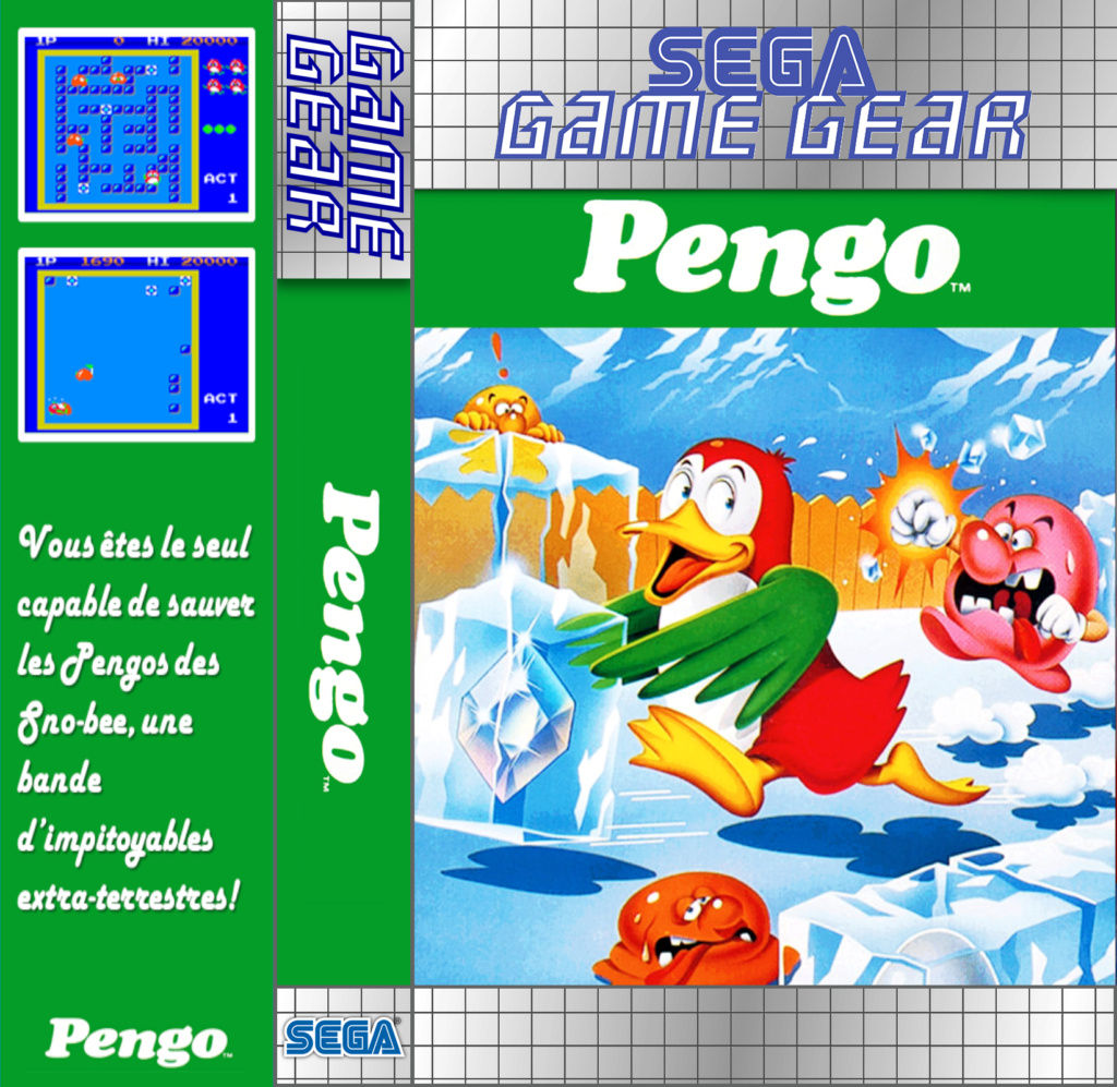 Jaquettes pour boitiers K7 (GB, GBA, GG, PSP... ) - Page 19 Pengo_10