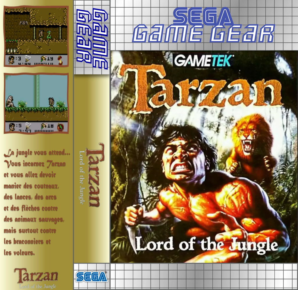 Jaquettes pour boitiers K7 (GB, GBA, GG, PSP... ) - Page 19 Tarzan10
