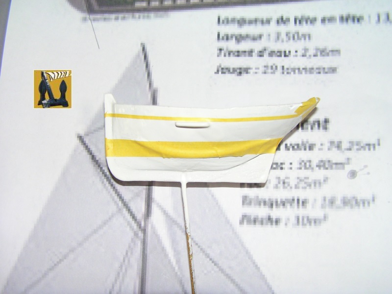 Le St Michel II cotre de Jules Verne en bareau-moule Ech: 1/1350 ème 1814