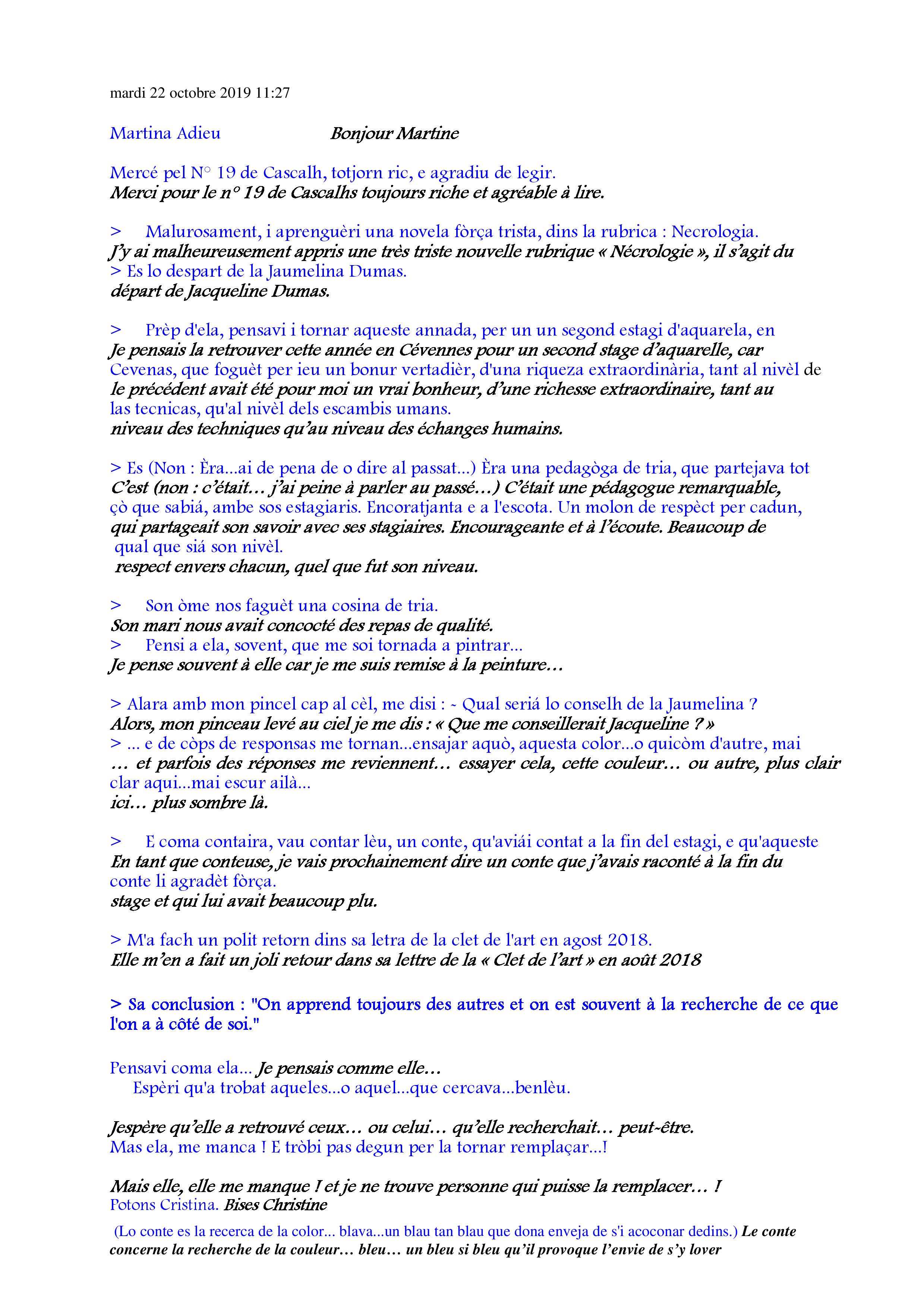 J.Dumas par C.Barnier