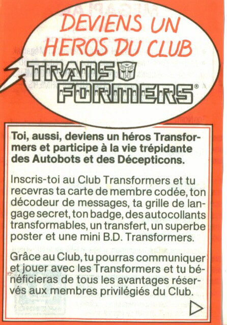 Club Transformers C211