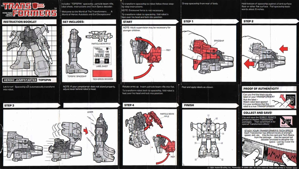 TRANSFORMERS G1 Instr139