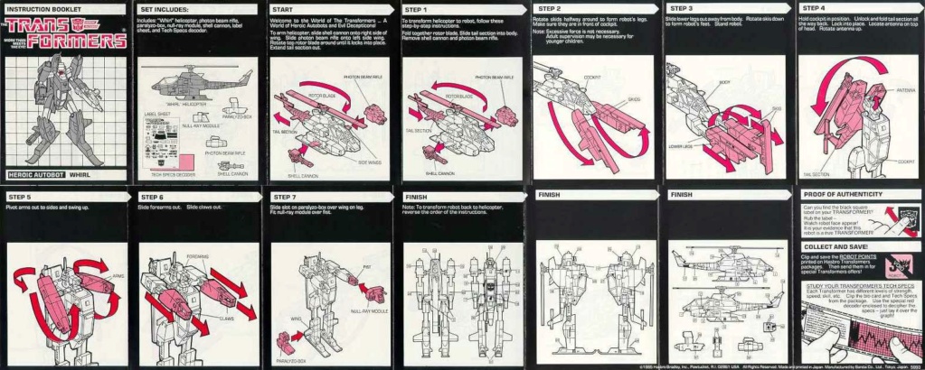 TRANSFORMERS G1 Instr149