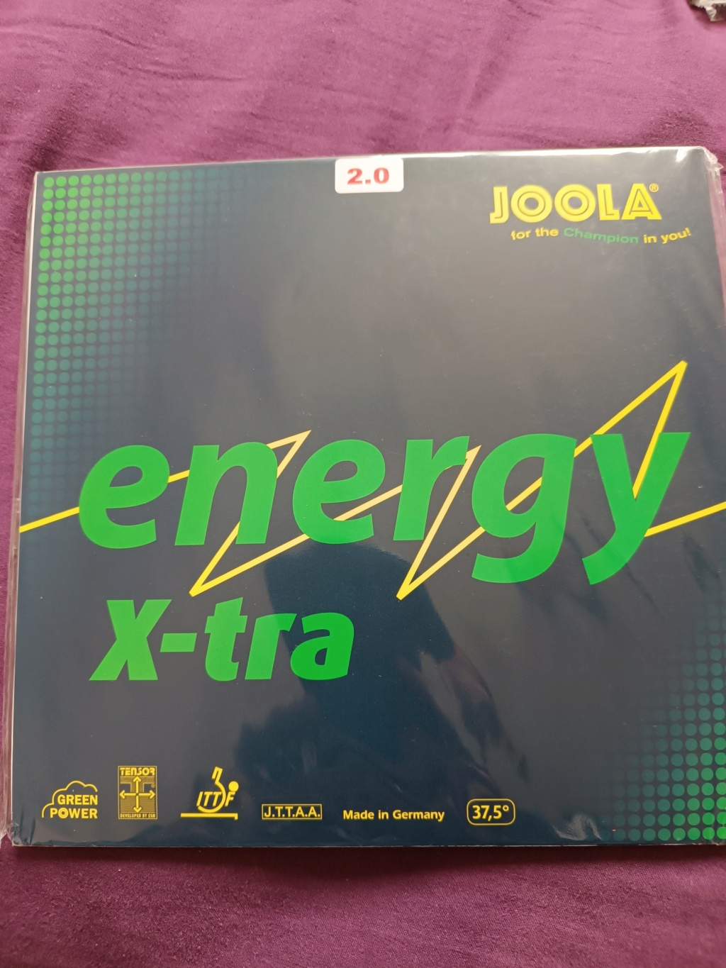 Joola Energy X-tra sous blister  Img_2261