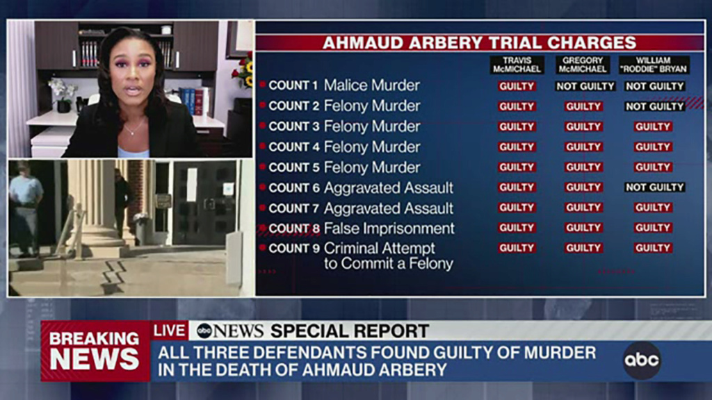 Verdict Reached In The Trial Of The Shooting Death of Ahmaud Arbery Stream10