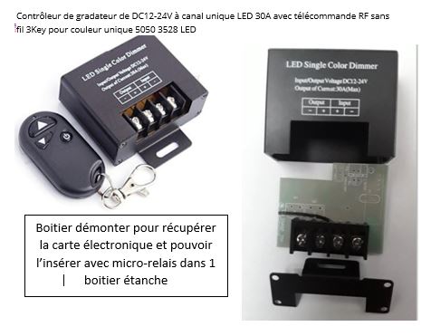 Dimmer pour longues portés Dimmer13