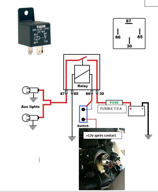 Installation de feux LED additionnels  - Page 30 Relais11