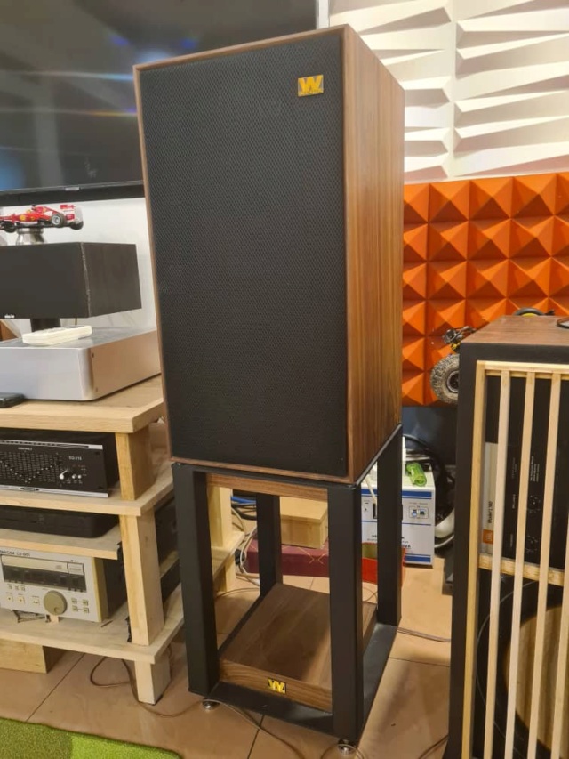 Wharfedale Linton 85th Anniversary Heritage Loudspeaker with Stand Img-2012